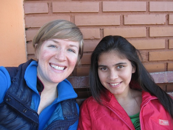 Camp GLOW Paraguay 2014 - Allison and Leticia