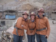 Mine tour in Potosi, Bolivia